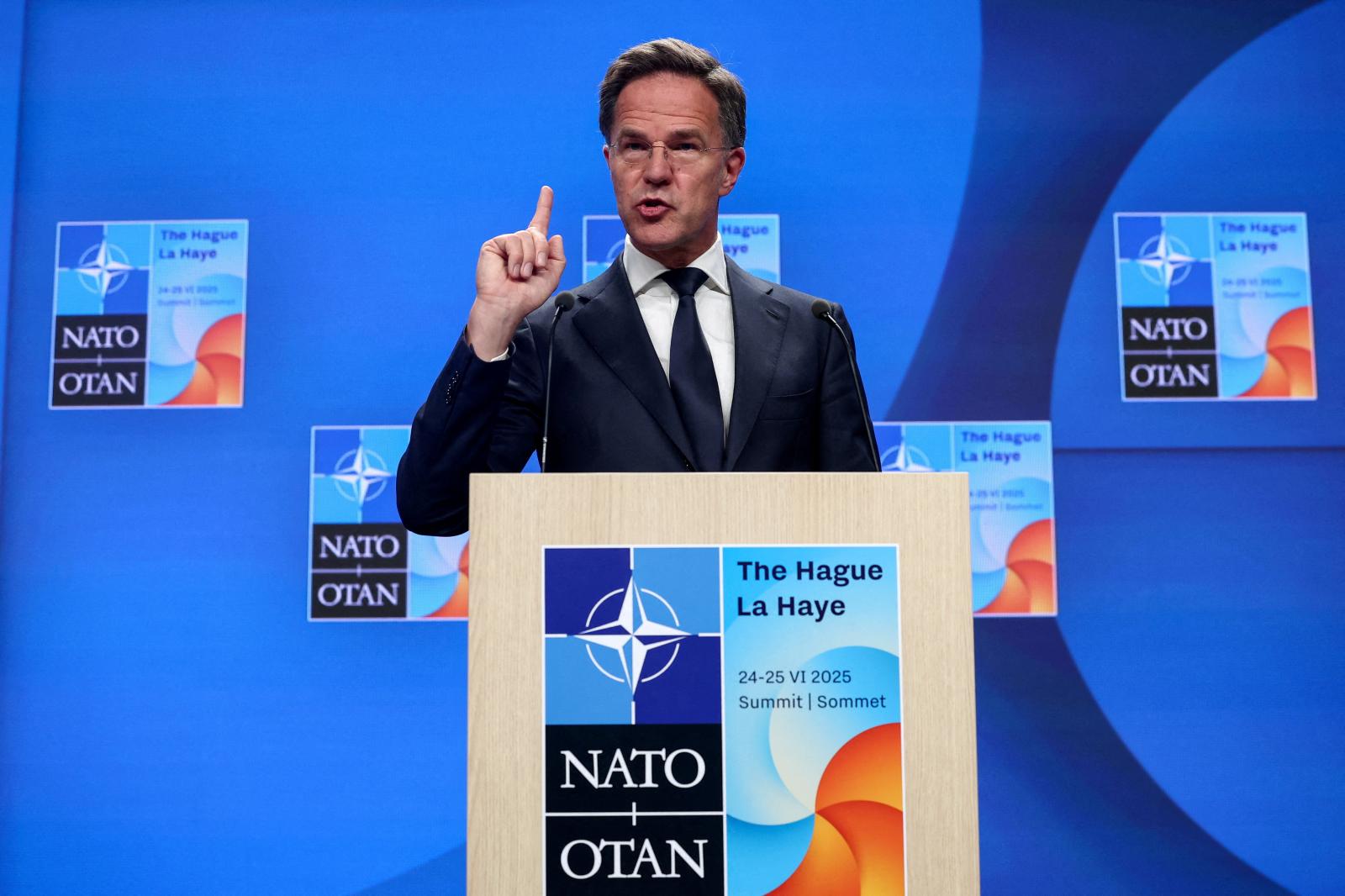 El secretario general de la OTAN, Mark Rutte.