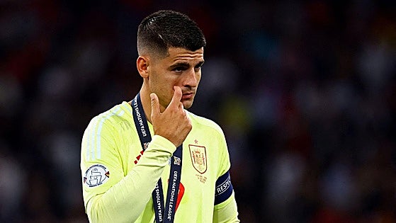 Detenido un malagueño por amenazar de muerte a Morata tras fallar el penalti en la Nations League