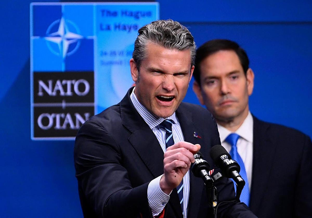 El secretario de Defensa de Estados Unidos, Pete Hegseth.