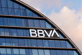 La sede de BBVA en Madrid