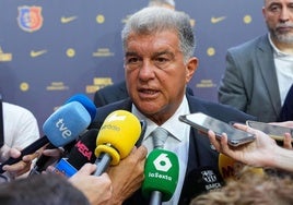 Joan Laporta, presidente del Barça.