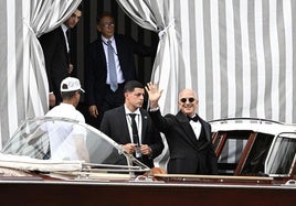 La boda de Jeff Bezos y Lauren Sánchez en imágenes