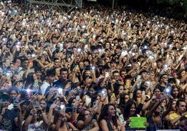 Imagen de archivo de un concierto en España en el que se denunciaron dos pinchazos.