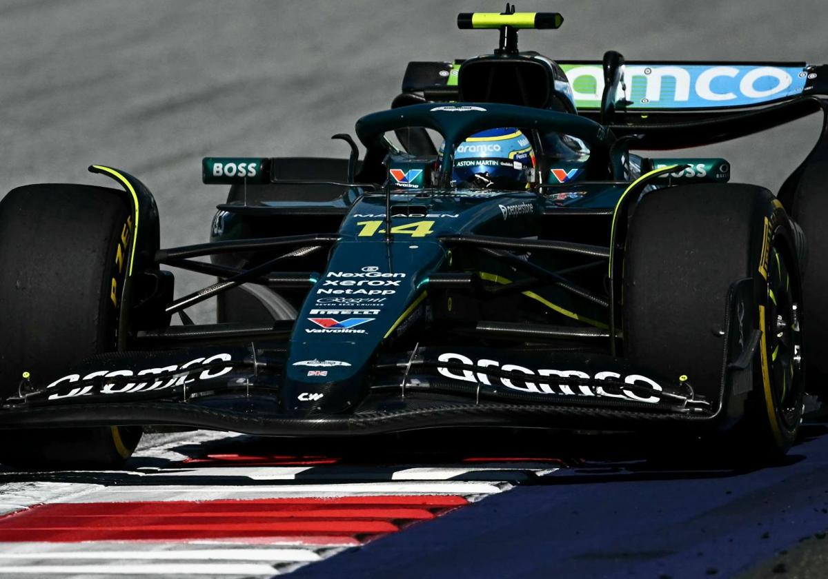 Fernando Alonso, during the Austrian Grand Prix.