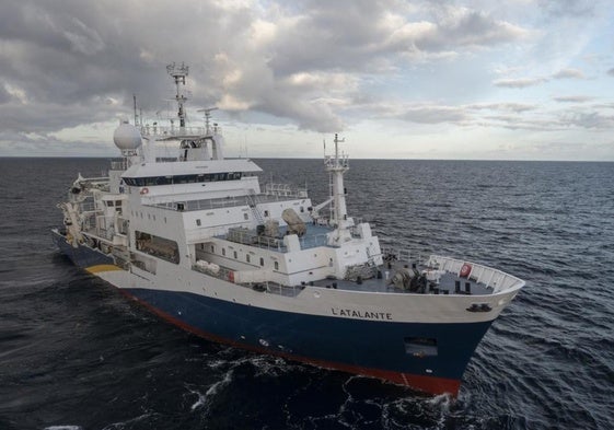La expedición oceanográfica francesa L'Atalante