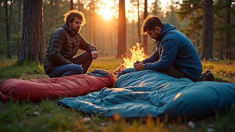 Comparativa de los mejores sacos de dormir para camping