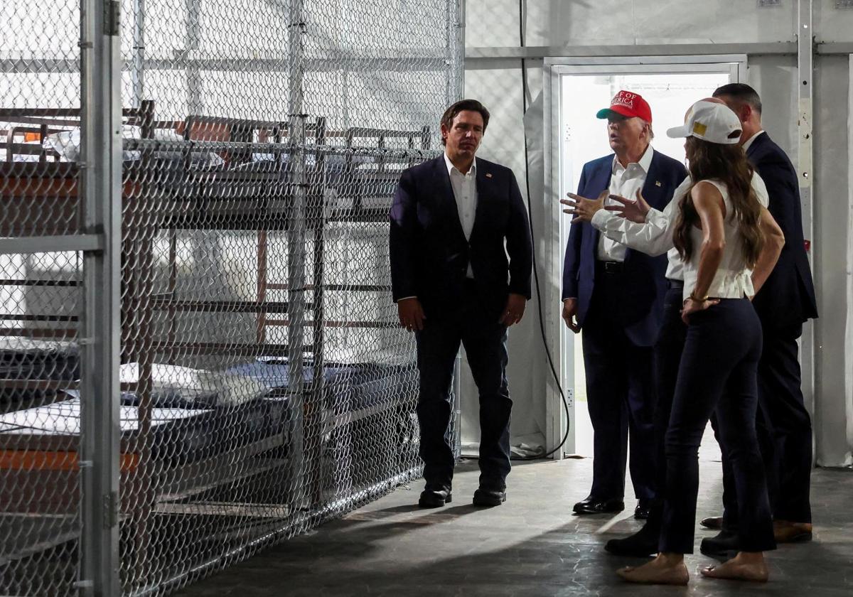 Trump inaugura 'Caimán Alcatraz', la...