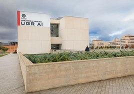 El edificio BioRegion, sede de la Inteligencia Artificial (IA) de la Universidad de Granada (UGR), en una imagen de archivo.