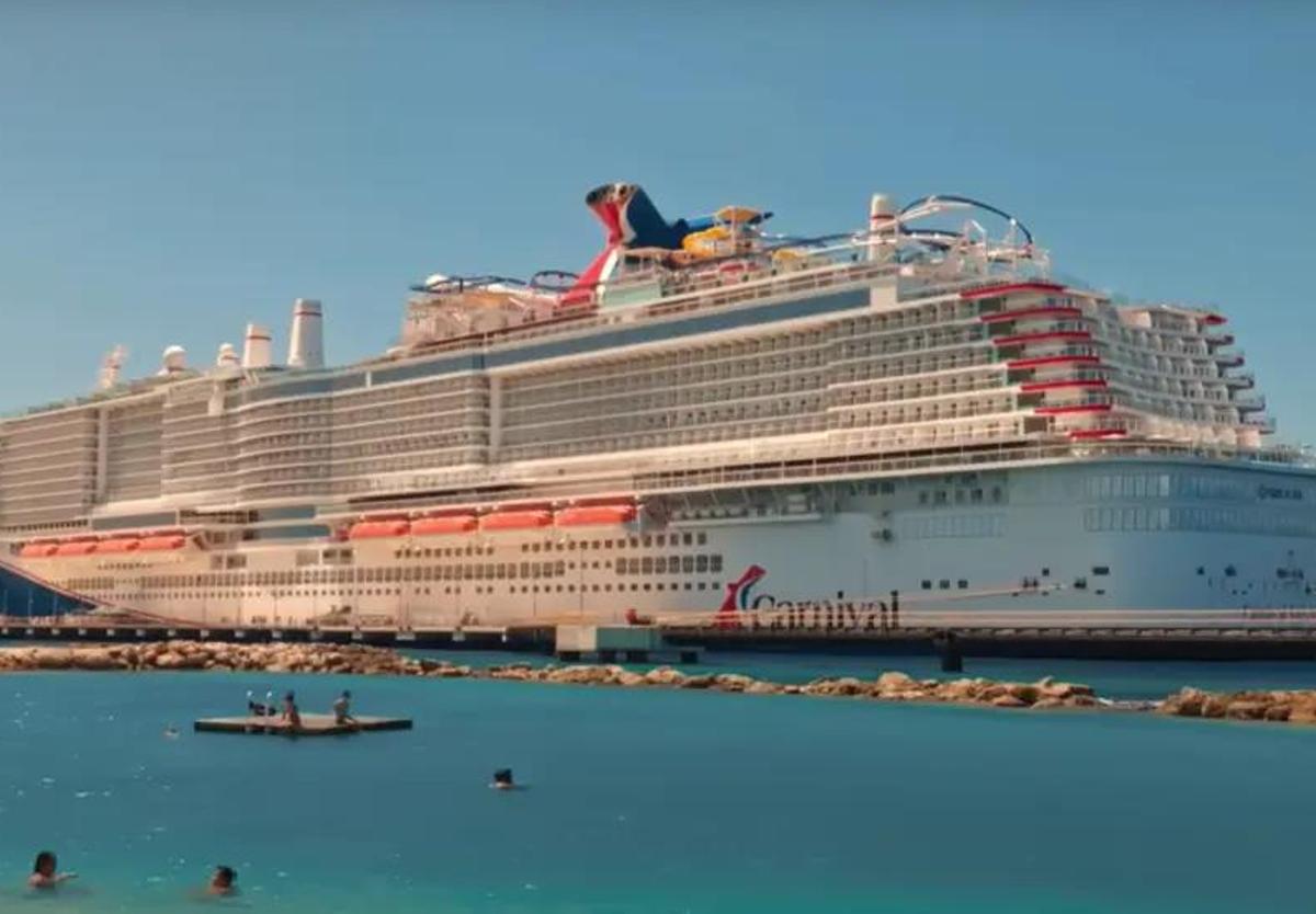 El crucero Carnival Triumph del documental de Netflix 'Fiasco total: El crucero de la caca'.