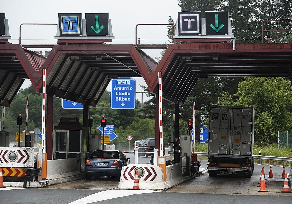 Peaje entre Vizcaya y Álava
