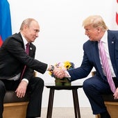 Vladímir Putin y Donald Trump en una imagen de archivo.