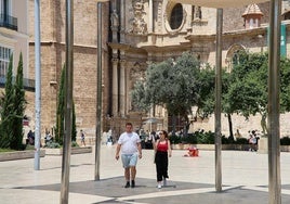Un día de calor en la ciudad de Valencia