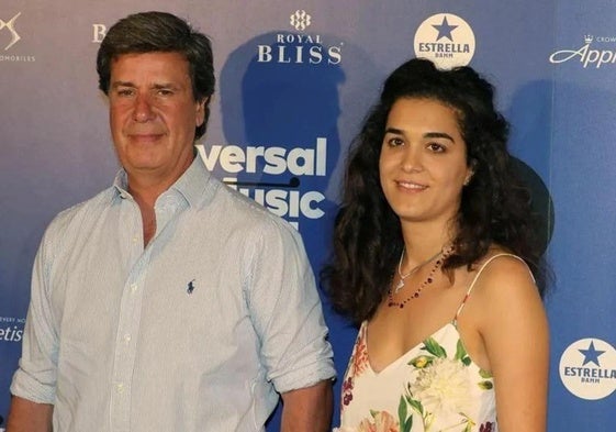 Cayetano Martínez de Irujo y Bárbara Mirjan.