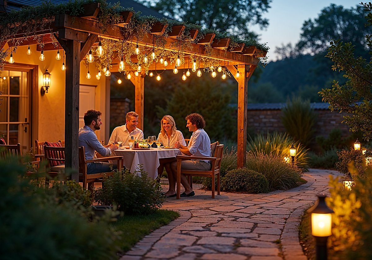 Ilumina tu jardín y ahorra en tu factura con estas luces solares