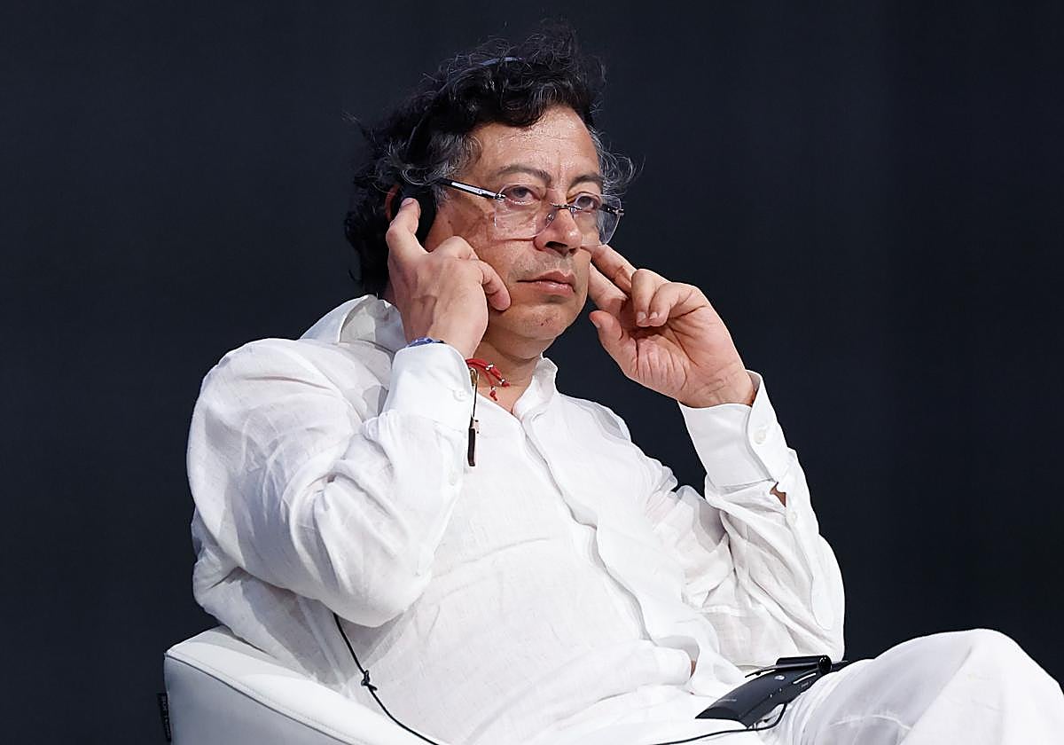 El presidente de Colombia, Gustavo Petro.