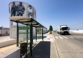 Imagen del lugar del crimen.