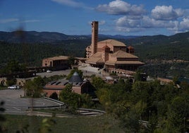 Vista del santuario de Torreciudad, que recibe cada año la visita de 200.000 fieles.
