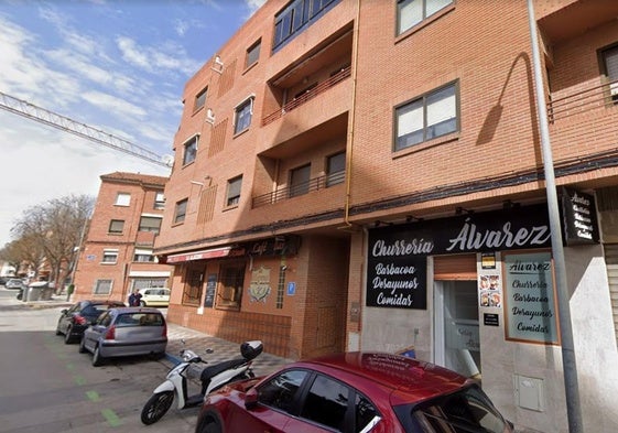 Imagen de la churrería.