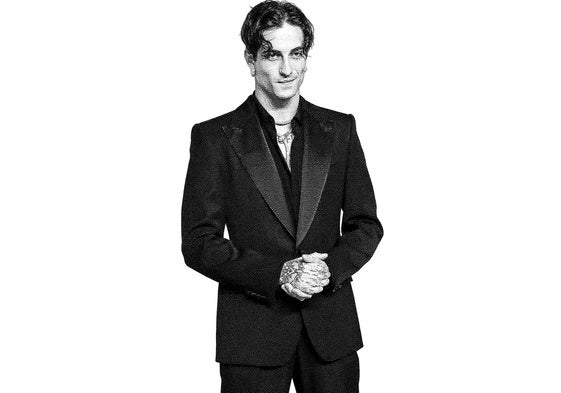 Damiano David, con más de 127 millones de reproducciones en Spotify.