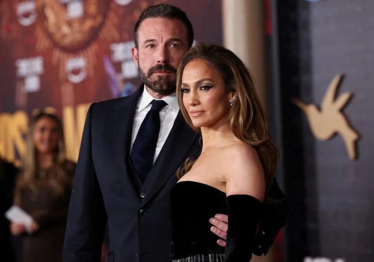 Ben Affleck y Jennifer López.