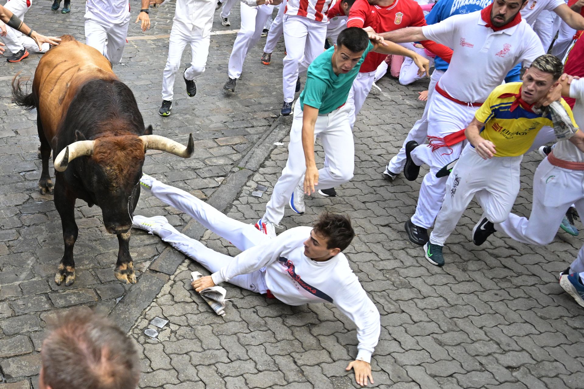 En los 2'37 segundos que ha durado la carrera se han vivido ciertos momentos de tensión.