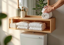 Organiza tu baño con esta selección de estanterías prácticas y modernas