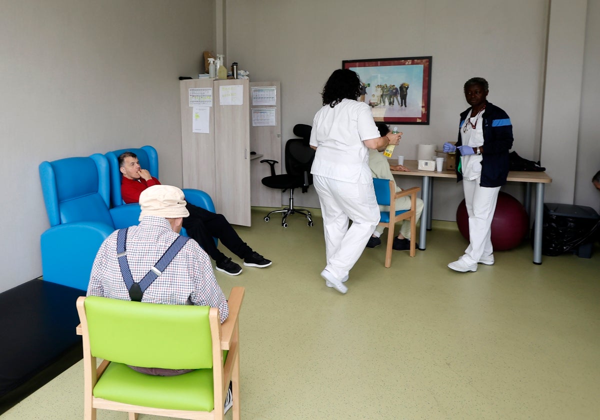 One of the rooms in a Spanish dependency care centre.