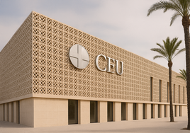 Fachada del centro universitario