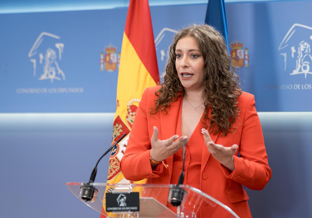 La portavoz del PP en el Congreso, Ester Muñoz.