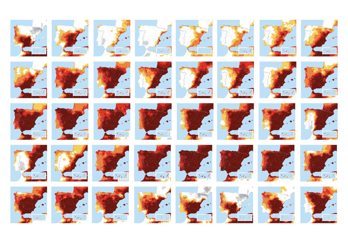 Summer heat is increasingly affected by climate change