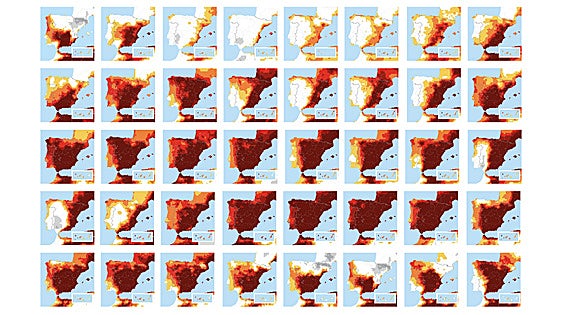 Summer heat is increasingly affected by climate change