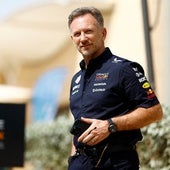Christian Horner en el circuito de Barhein.