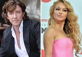 Nicolás Vallejo Nájera y Paulina Rubio