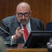 Koldo García en la comisión de investigación del Senado.