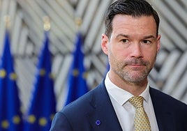 Johan Forssell, ministro de Migraciones sueco.