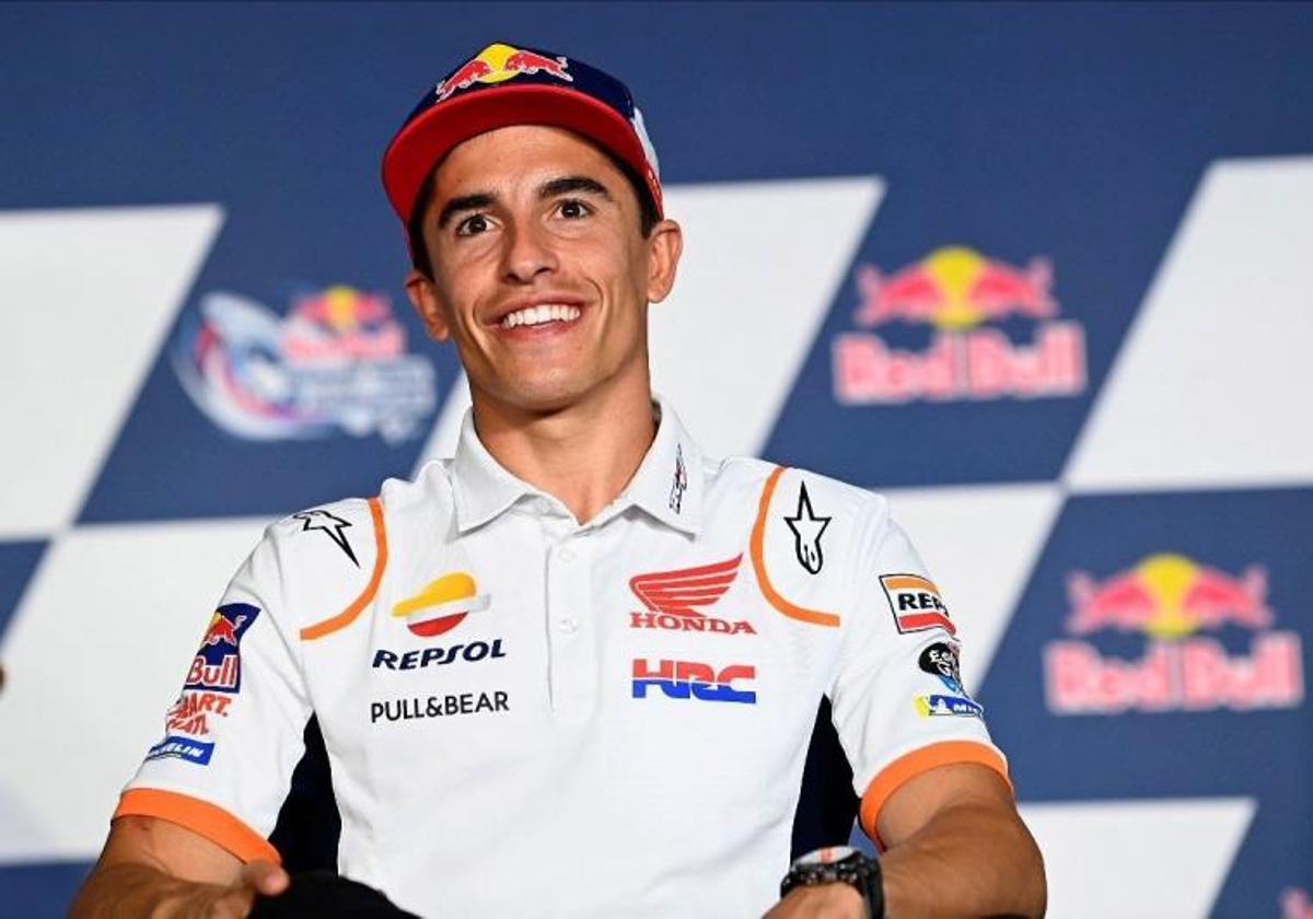 Spanish rider Marc Márquez.