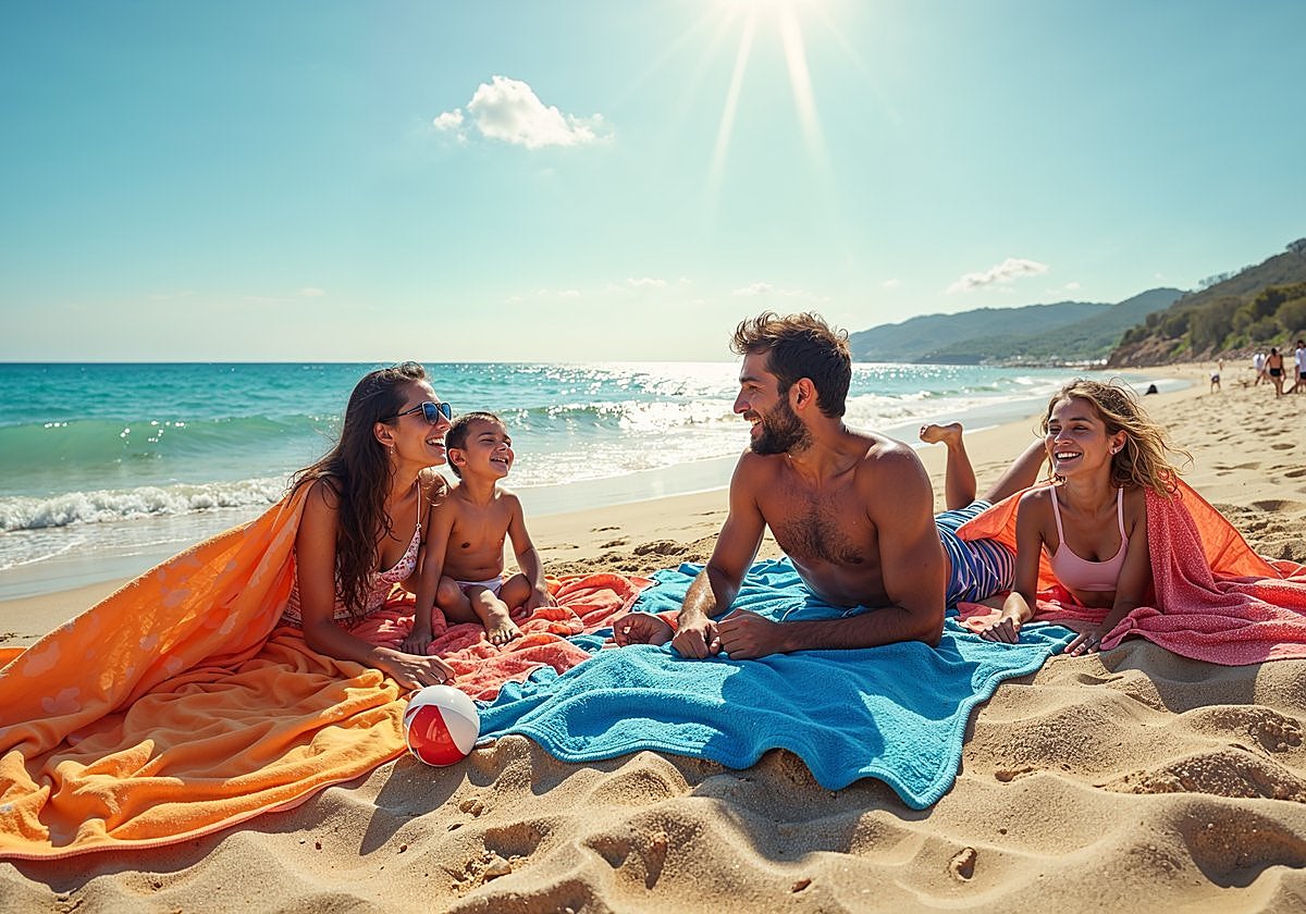 Las toallas de playa que necesitas para brillar bajo el sol