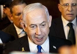 El primer ministro israelí, Benjamín Netanyahu.