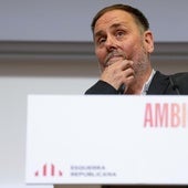 El presidente de ERC, Oriol Junqueras.