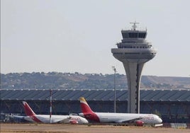 El aeropuerto de Madrid Barajas-Adolfo Suárez