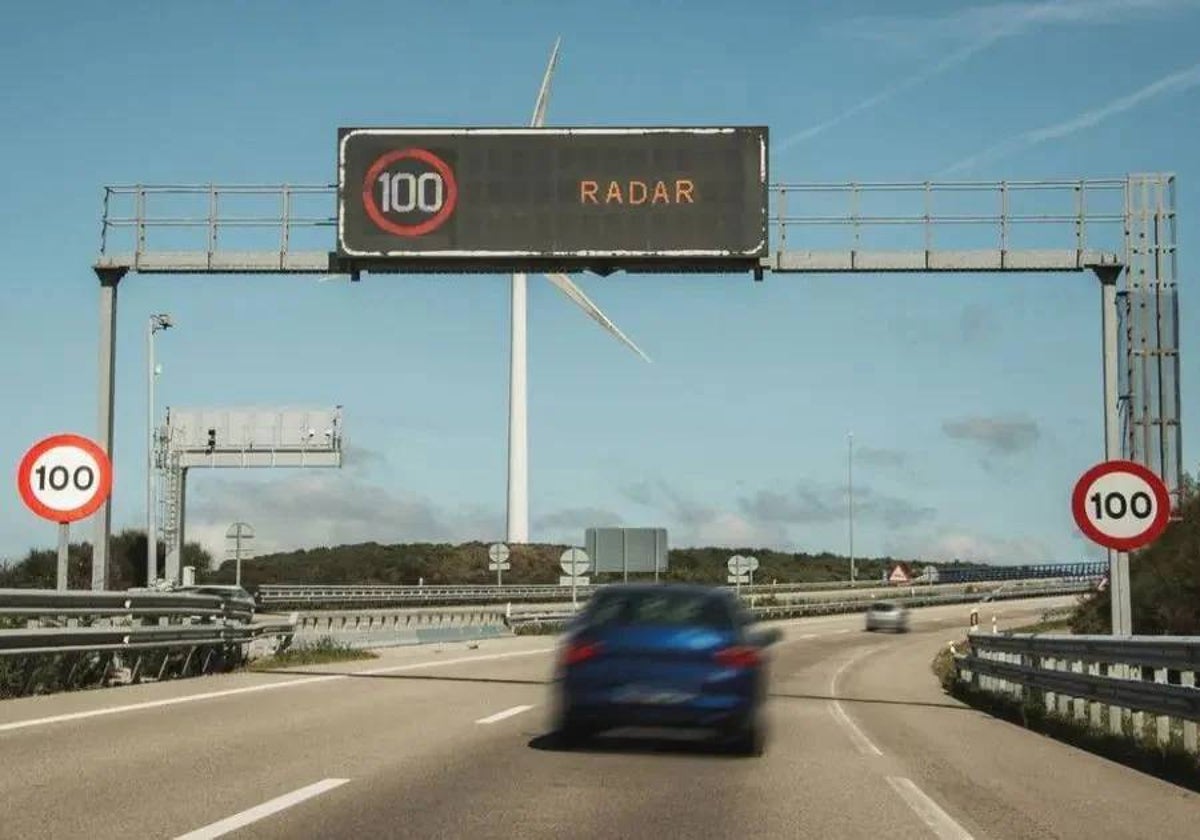 Speed cameras in Spain