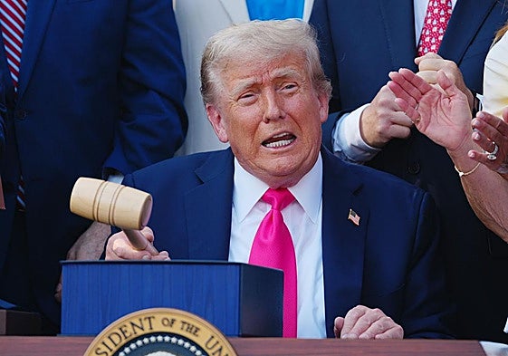 Trump ha anunciado este martes un nuevo acuerdo comercial, esta vez con Indonesia.