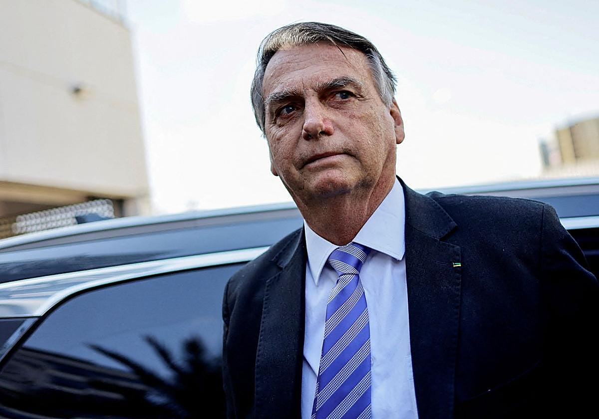 El expresidente brasileño, Jair Bolsonaro.
