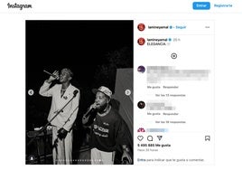 Lamine Yamal publicó en su cuenta de Instagram cómo cantó con Chimbala en su fiesta de cumpleaños.