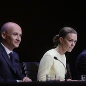 Marta Ortega, presidenta de Inditex, durante la junta de accionistas de 2025 la compañía.