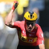 Abrahamsen vence en Toulouse y Pogacar se lleva un susto