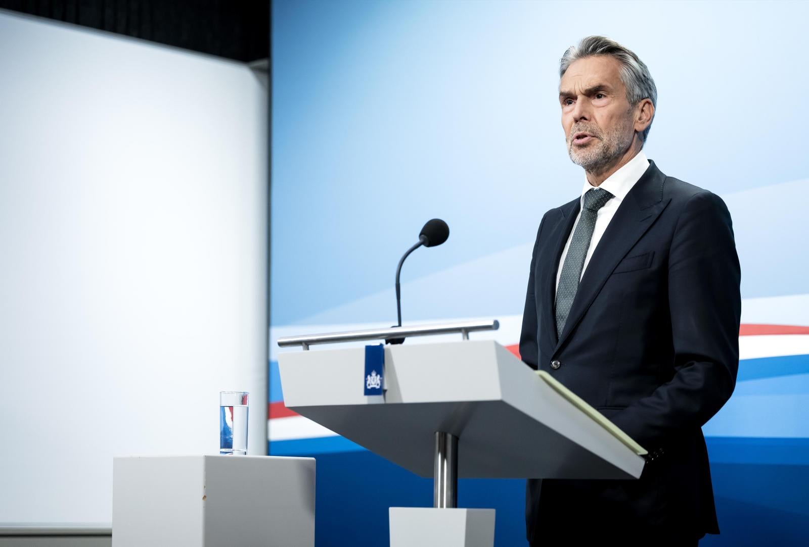 Dick Schoof, primer ministro holandés.