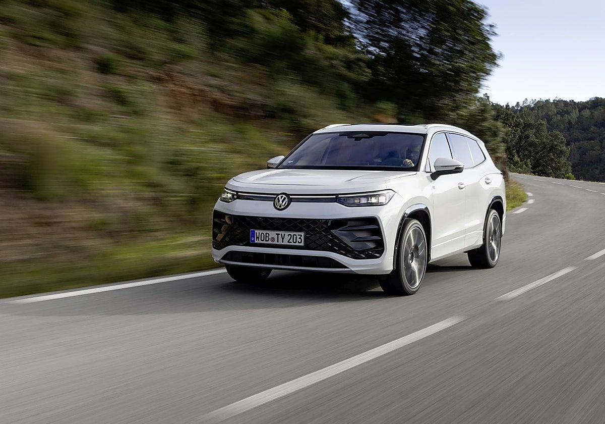 El Tayron se enmarca entre el Taigo y Touareg por tamaño.