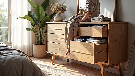 Pon orden y estilo en tu dormitorio con estas cómodas para guardar lo que necesites