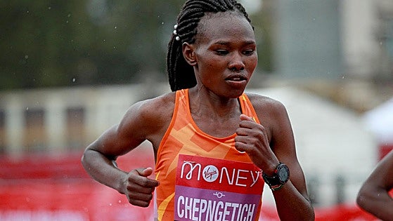 Ruth Chepngetich, plusmarquista mundial de maratón, suspendida por dopaje